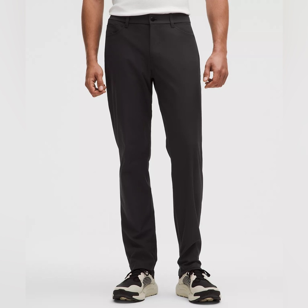 Lululemon Men's ABC Classic-Fit 5 Pocket Pant in Black. 31" Waist, 30" Inseam